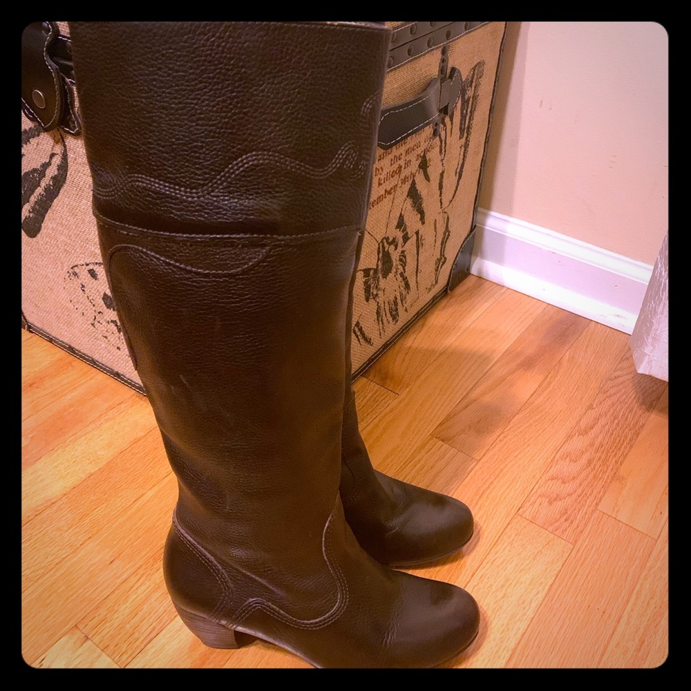 Matisse Prairie brown leather western boots